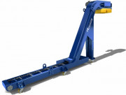 Convoyeur à raclettes - de 38 mm à 100 mm - Angle de remontée de 0° à 70°