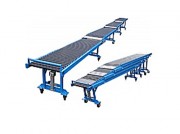 Convoyeur à rouleaux télescopique