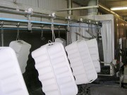 Convoyeur aérien à câble agroalimentaire