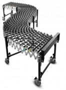 Convoyeur courbe à galet