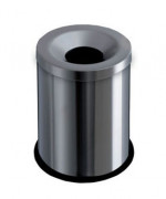 Corbeille antifeu - 10 à 120 L - Inox ou acier - Certifié par le CNPP