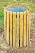 Corbeille en bois 50 L