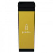 Corbeille de tri sélectif intérieure - 60 L - H.76 x L.36,3 x P.26,3 cm