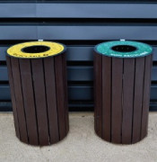 Corbeille de ville 100 L