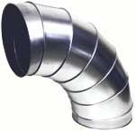 Coude galvanisé