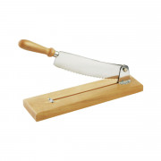 Coupe pain avec socle en bois 