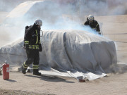 Couverture anti feu batterie lithium - petits véhicules électriques