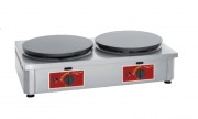 Crêpière à double plaque électrique