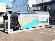 Cribleur rotatif sur berce Gremac e1