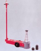 Cric rouleur oléopneumatique à grande course