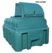 Cuve fioul 3000 L - Double paroi en PEHD