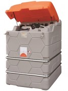 Cuve gasoil à double paroi pour extérieur - Contenance 1000 L - Débit 56 L/min