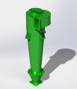 Cyclone dépoussiéreur à haut rendement - Débit de 500 à 60 000 m³/h