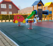 Dalle de sol antidérapante 50 x 50 cm - Ep. : de 30 à 90 mm