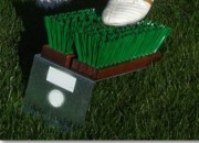 Décrottoir chaussures foot