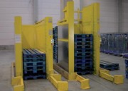 Dépileur empileur de palettes manuel ou automatique - Simple ou double pile - Capacité 15 à 30 palettes