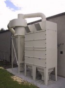 Dépoussiéreur industriel à cartouches