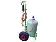 Désherbeur thermique avec chariot 