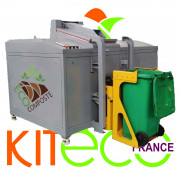 Déshydrateur de déchets 200 kg/jour