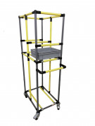 Desserte d'atelier à roulettes