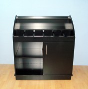 Desserte restaurant à couverts - 6 casiers à couverts