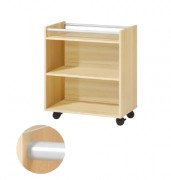 Desserte roulante en bois