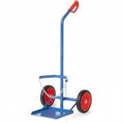 Diable porte bouteilles de gaz FETRA - 1 bouteille ? 300 mm ou ? 318 mm - Charge 100 Kg - Roue bandage ou gonflables