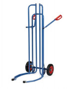 Diable pour pneumatique avec galets de chargement