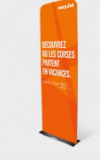 Bannière d'exposition publicitaire