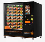 Distributeur automatique de plats chauds avec four encastré - Capacité 80-160 pièces - +4°C/+70°C