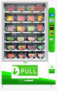 Distributeur automatique réfrigéré de salades, fruits et légumes - Capacité 300 à 900 pièces - 4+25°C