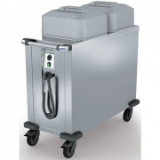 Distributeur d’assiettes chaudes à air pulsé niveau constant