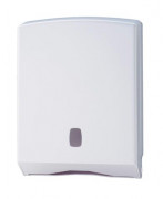 Distributeur d’essuie-mains - ABS blanc - 500 feuilles