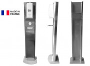 Distributeur de gel hydroalcoolique automatique en inox