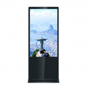 "Totem multimédia dynamique 43"", 55"" ou 65"""