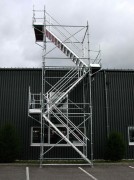 Echafaudage tour fixe - Acier/aluminium - Dimension (L x l) : 2.5 x 2 m
