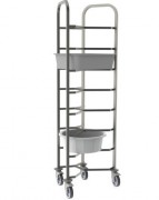 Echelle boulangère à bacs