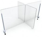Séparateur plexiglass pour table