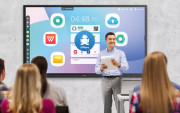 Ecran intéractif tactile pour réunion - De 55 '' à 98 '' - Résolution 4K UHD