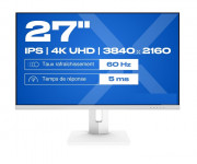 ?cran PC bureautique 27 pouces 4K UHD