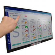 Ecran tactile pour environnements de production difficiles
