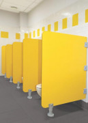 Cloison d'urinoir en stratifié pour enfants - 1000x800 mm