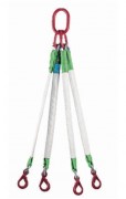 Elingue de levage synthétique 4 brins