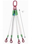 Elingue synthétique à 4 brins