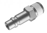 Embout fileté mâle conique pour raccord rapide