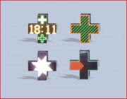 Enseigne lumineuse pour pharmacie