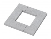 Entourage d'arbre pour ville en béton