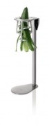 Eplucheur concombres sur pied en inox