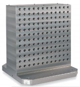 Equerre double face percée