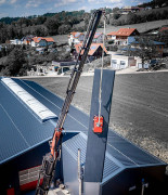 Basculeur rotatif de chantier pour matériaux poreux 500 kg